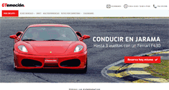 Desktop Screenshot of gtemocion.es